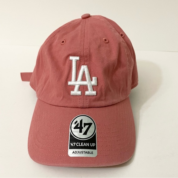 Los Angeles Dodgers 47 Brand Clean Up Strapback Hat - Picture 1 of 16